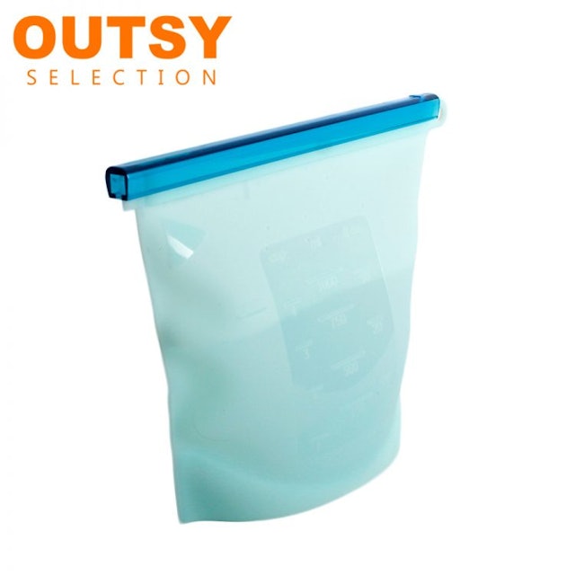 OUTSY 果凍QQ矽膠密封食物袋 1