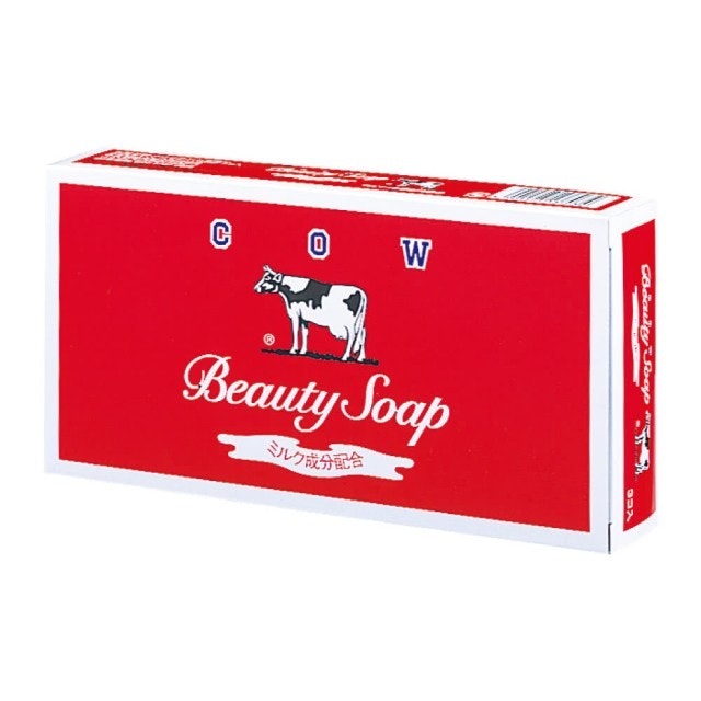 COW STYLE  牛乳石鹼紅盒香皂／100g 1