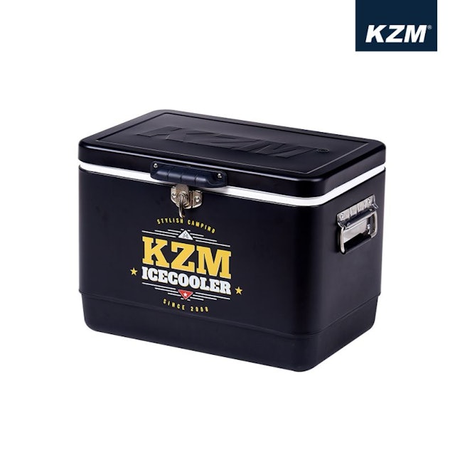 KZM  黑爵士不鏽鋼行動冰箱29L 1