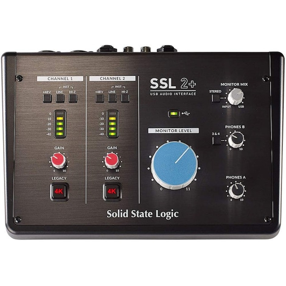 Solid State Logic SSL2+ 2-In/4-Out 錄音介面 translation missing: zh-TW.activerecord.decorators.item_part_image/alt