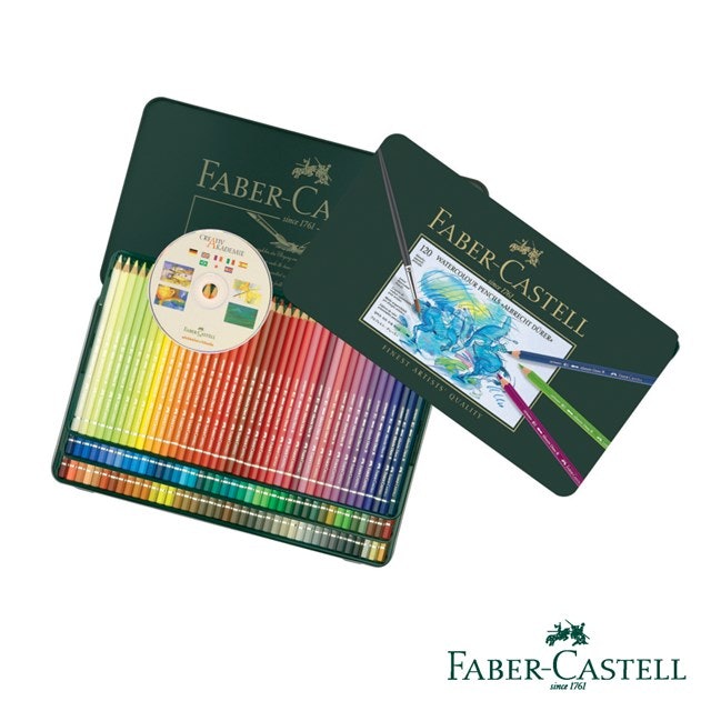 FABER-CASTELL輝柏 藝術家級 水性色鉛筆120色 1