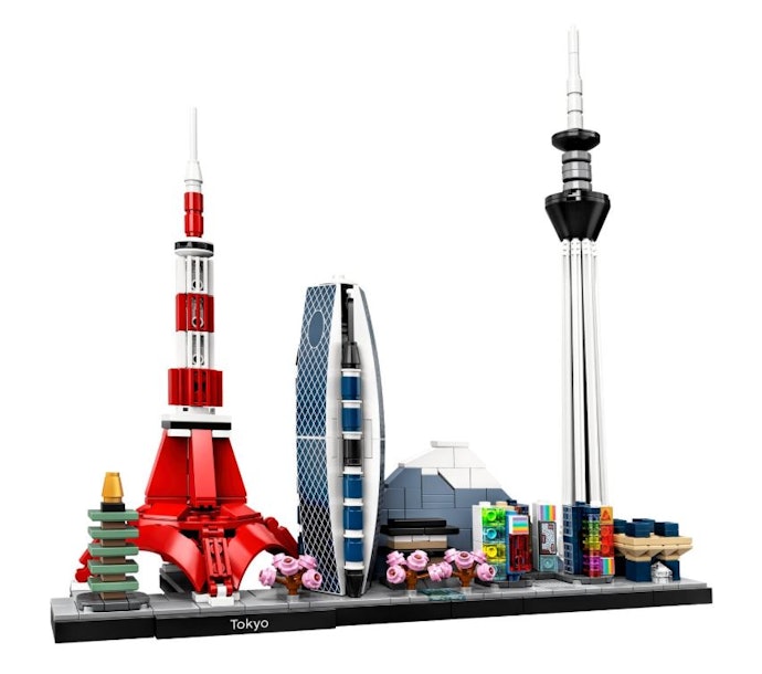 可組裝出精密建築物的「LEGO Architecture」