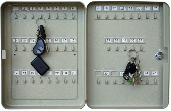 箱型：管理大量鑰匙
