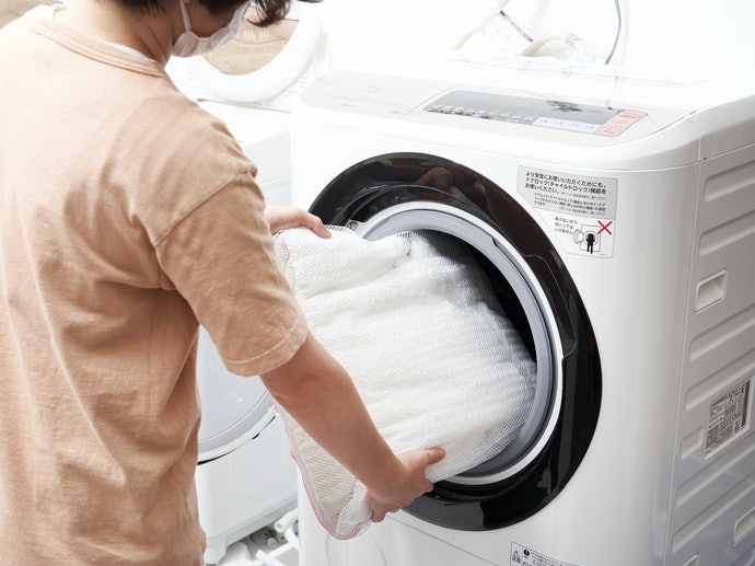 用洗衣機洗棉被的注意事項