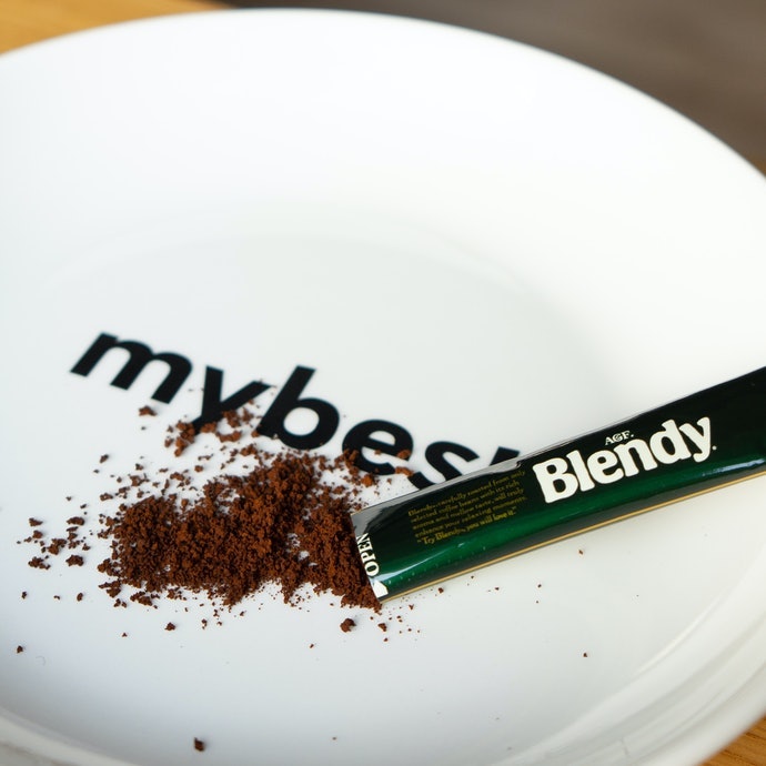 【實測結果】最能感受到咖啡原始香味的為「AGF｜Blendy 經典無糖即溶黑咖啡」