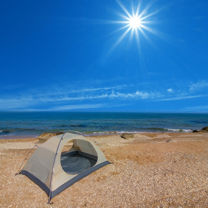 具抗UV、防風沙功能的海邊專用篷布