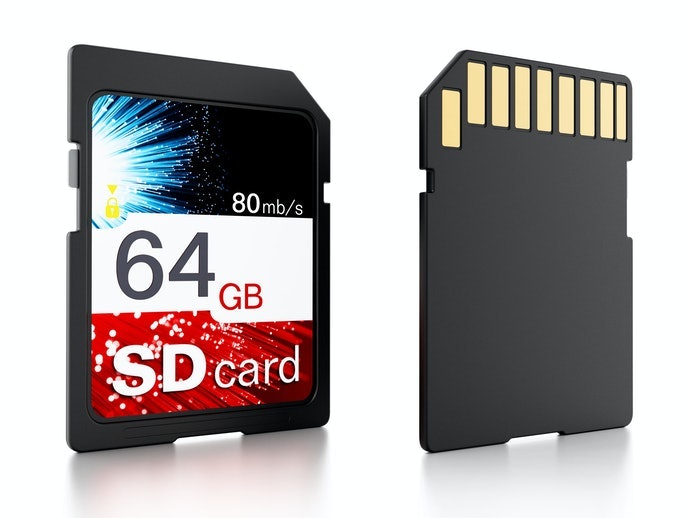 SDXC記憶卡：容量達64GB 以上，適合儲存高解析度之影音檔案
