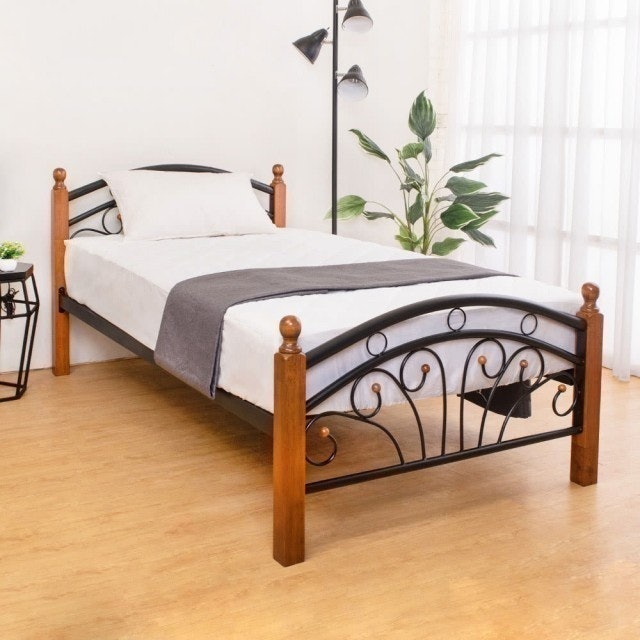 Boden 日式簡約3.5尺單人鐵床床架 1