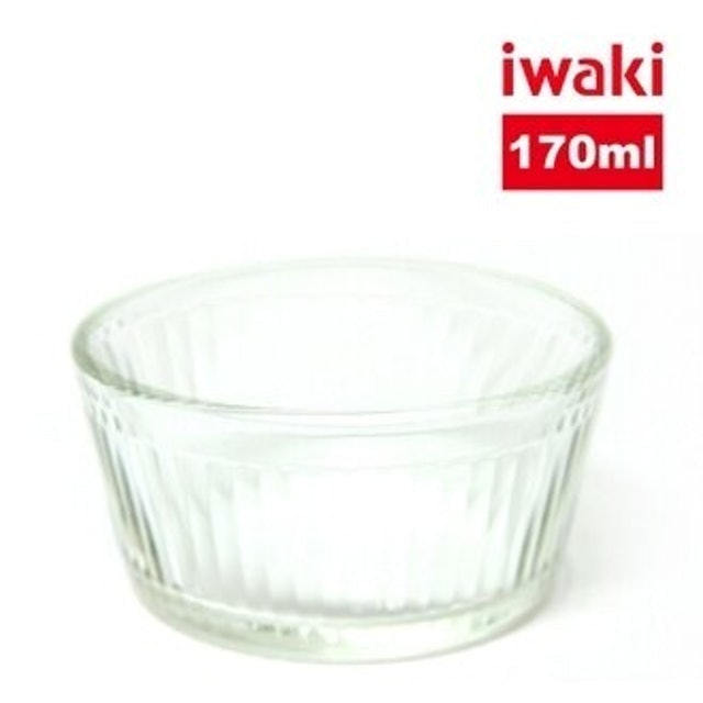 iwaki 耐熱玻璃布丁點心杯 1
