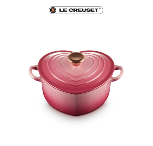 Le Creuset 琺瑯鑄鐵愛心鍋 1