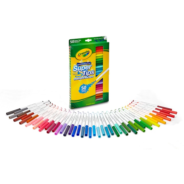 Crayola繪兒樂  可水洗細桿彩色筆 1