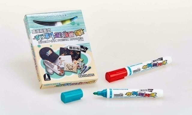 燕和文具有限公司 雄獅布的彩繪筆 8色 粗字 Tm 8