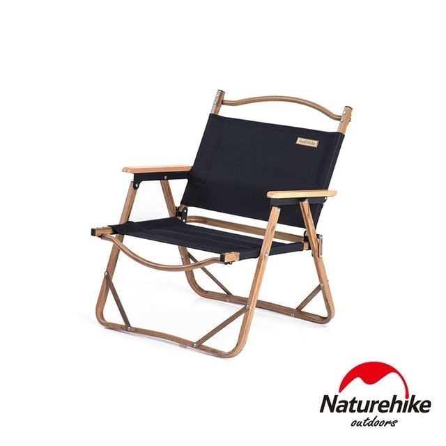 Naturehike 戶外便攜式質感木紋折疊椅 1