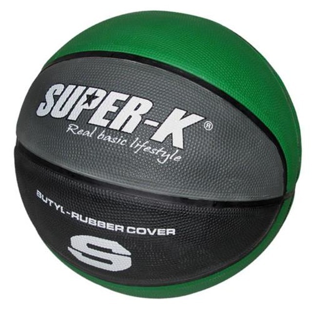 SUPER-K超酷 7號橡膠深溝籃球 1