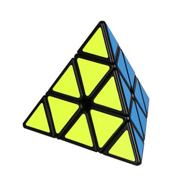 奇藝魔方 魔方格三階4面三角形魔術方塊 1