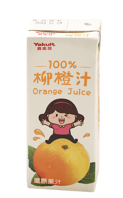 Yakult養樂多 100%柳橙汁 1