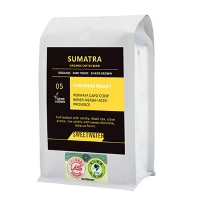 SWEETWATER 蘇門答臘有機咖啡豆 1