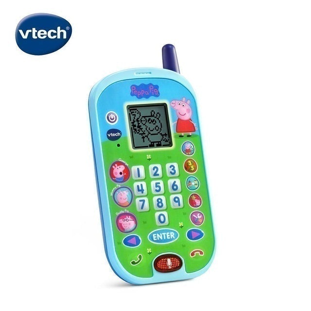 Vtech 粉紅豬小妹 智慧學習互動小手機 1