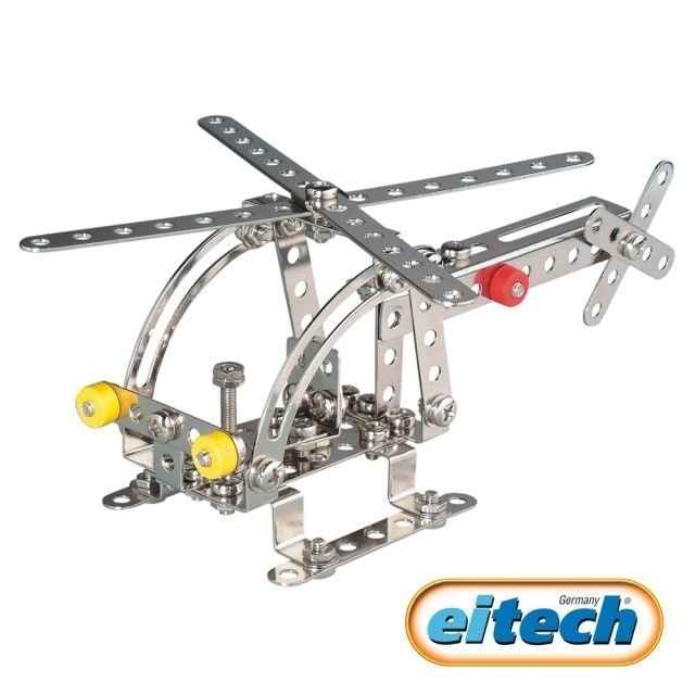 eitech 益智鋼鐵玩具-螺旋槳飛機 1
