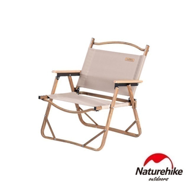 Naturehike 戶外便攜式質感木紋折疊椅 1