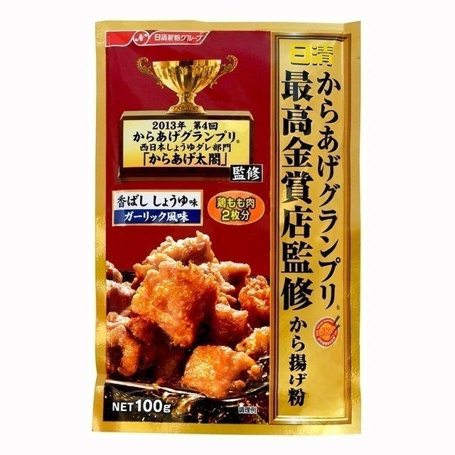 日清  金賞炸雞粉 醬油香蒜 1