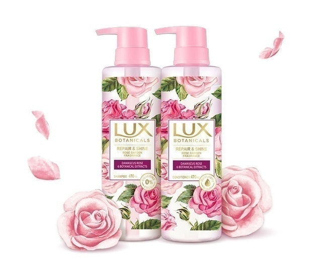 LUX 麗仕 植萃香氛 玫瑰修護洗髮露 1