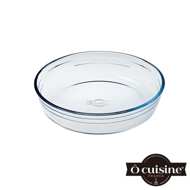 O cuisine  圓形耐熱玻璃蛋糕烤盤 1