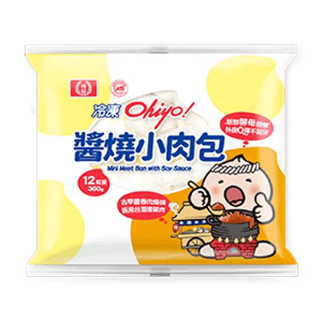 桂冠 Ohiyo 醬燒小肉包 1