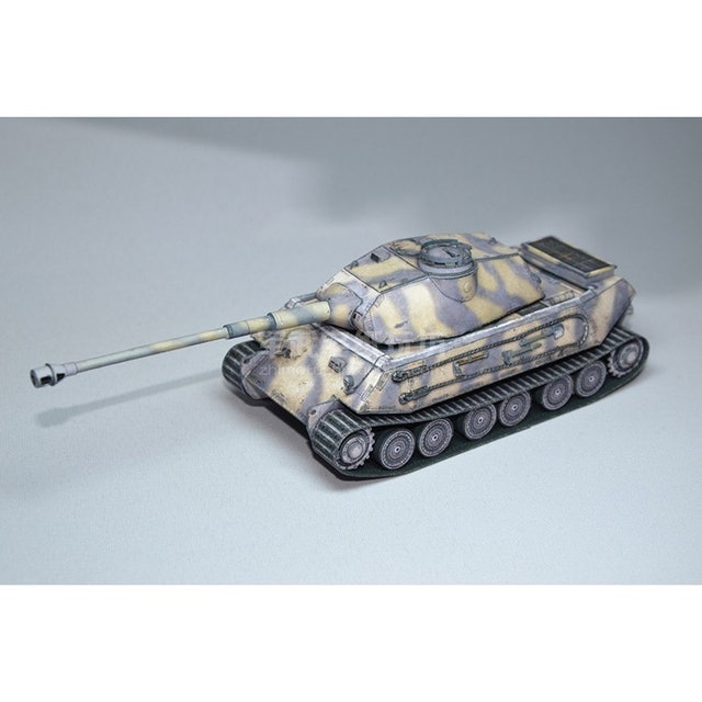 OEM VK-4502P A型重型坦克紙模型 1