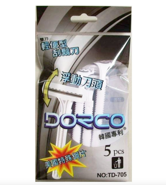 DORCO 輕便型韓國專利刮鬍刀 1