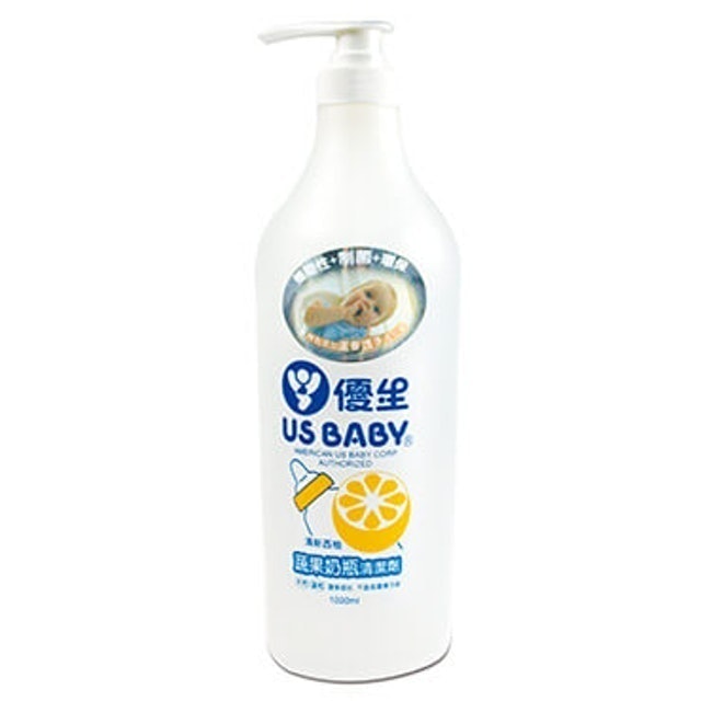 優生US BABY 蔬果奶瓶清潔劑（柚香） 1