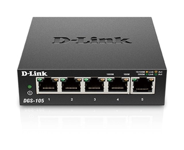 D-Link Gigabit 桌上型交換器 1