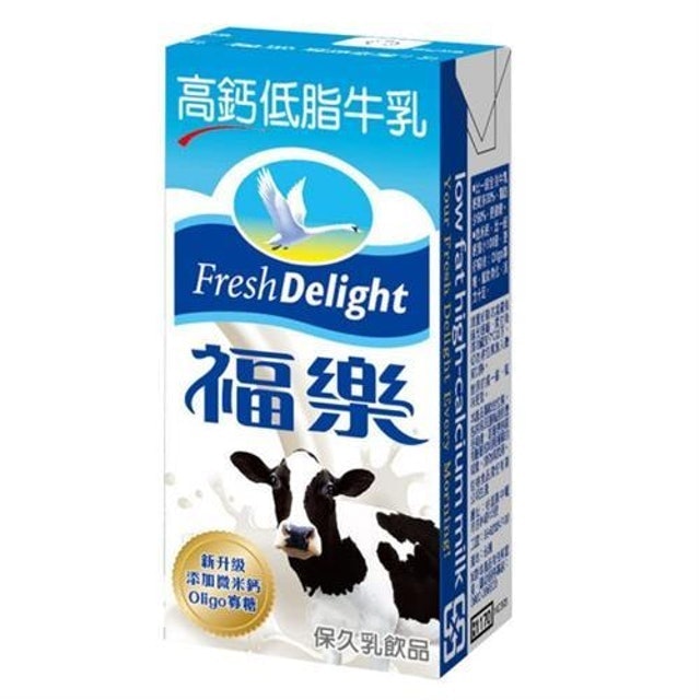 福樂  高鈣低脂保久乳 1