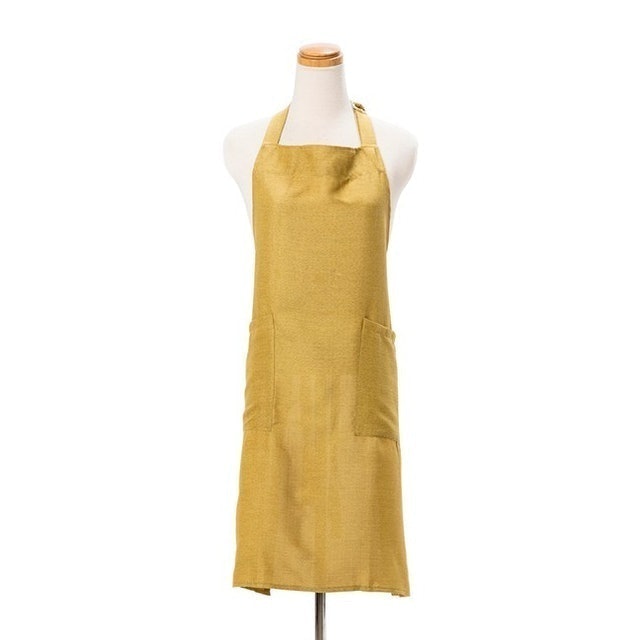 HOLA 素色織紋圍裙 1