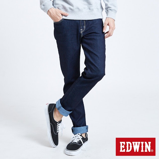 EDWIN 503輕量涼感窄管牛仔褲 1