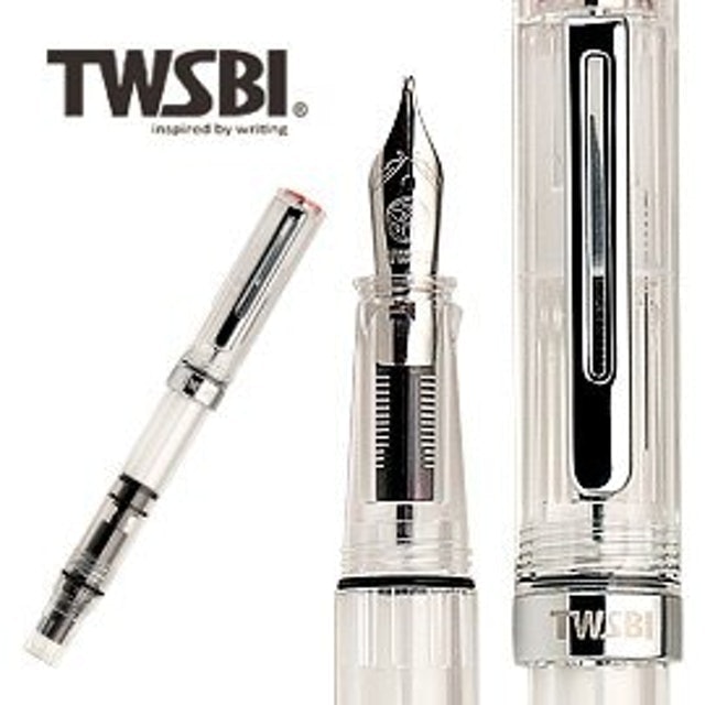 TWSBI 三文堂 ECO 透明筆桿活塞上墨鋼筆 1