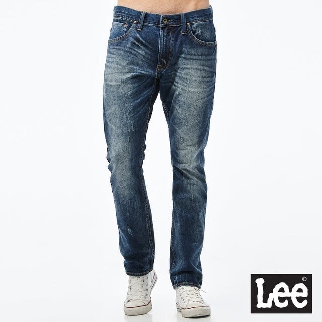 Lee 721低腰合身小直筒牛仔褲／101+ 1