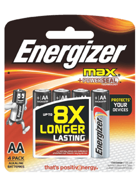 Energizer勁量 MAX®鹼性電池 1