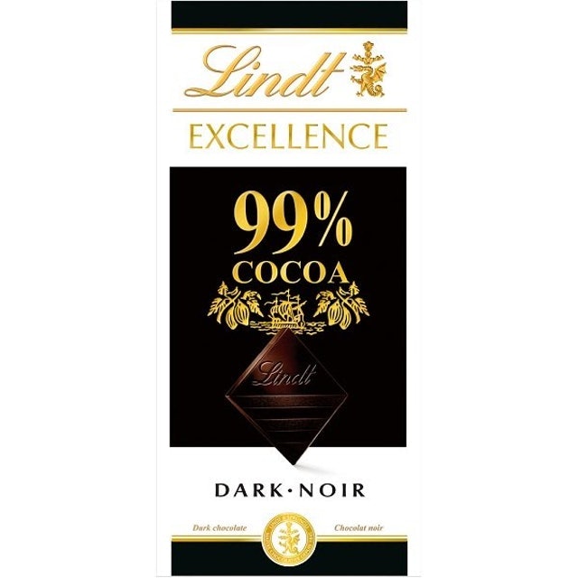 瑞士蓮Lindt EXCELLENCE 99%可可黑巧克力 1