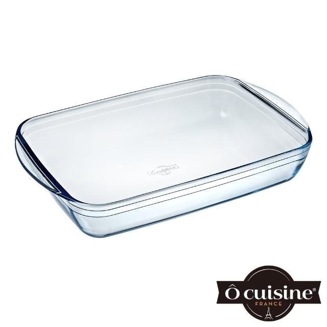 O cuisine 百年工藝耐熱玻璃長方形烤盤 1