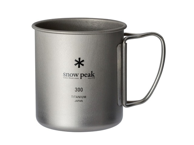 snow peak SP鈦金屬單層杯 1