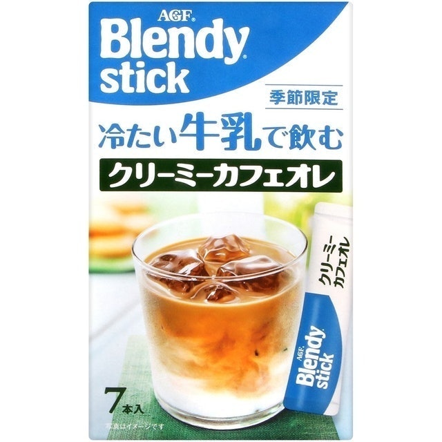 AGF Blendy冰牛乳沖泡歐蕾-咖啡風味 1