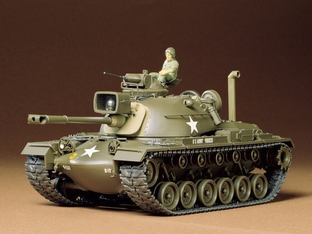 TAMIYA田宮 M48A3 Patton 美軍巴頓戰車 1