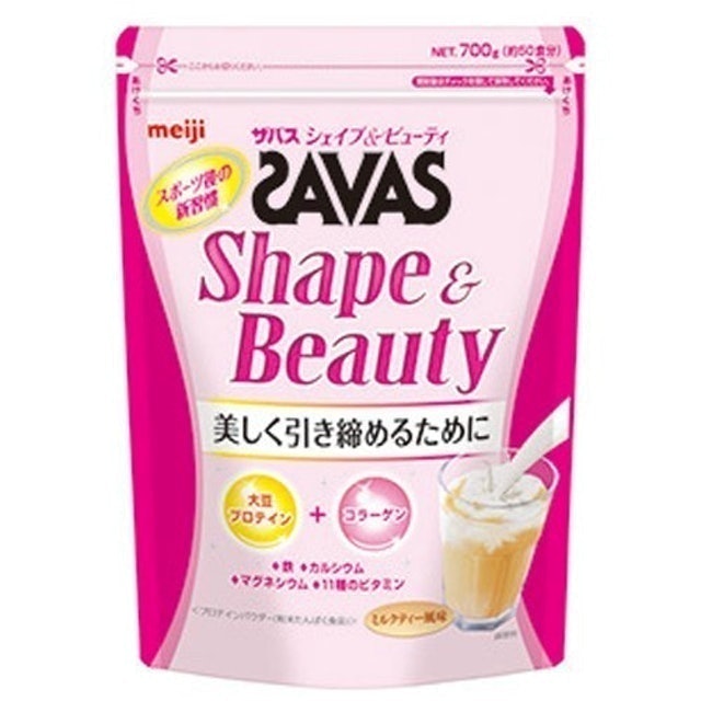 明治 SAVAS Shape&Beauty乳清蛋白粉 1