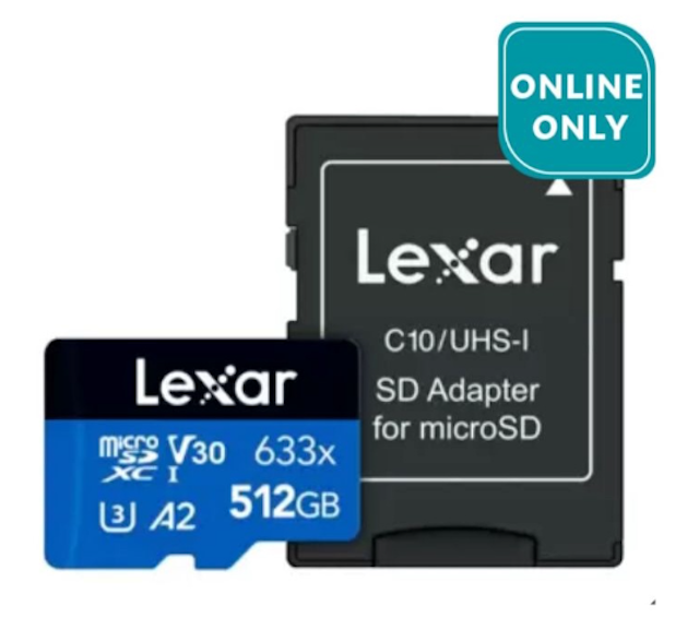 Lexar雷克沙 High-Performance 633x microSDXC UHS-I 1