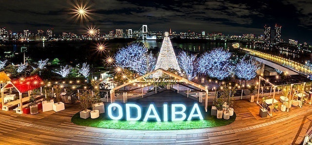 DECKS Tokyo Beach Odaiba Illumination "YAKEI" 1