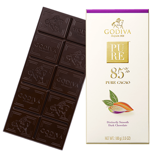 GODIVA 濃醇85%黑巧克力 1