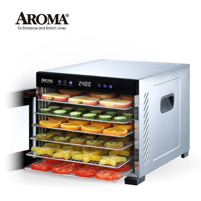 AROMA  紫外線全金屬六層溫控乾果機 1