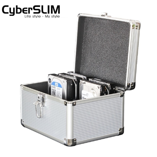 CyberSLIM 鋁殼硬碟保險箱 1