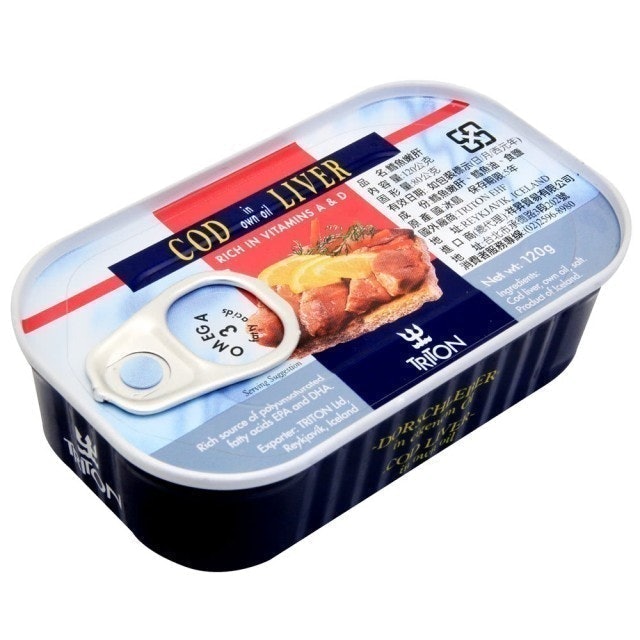 TRITON EHF 鱈魚肝-藍鐵罐 1